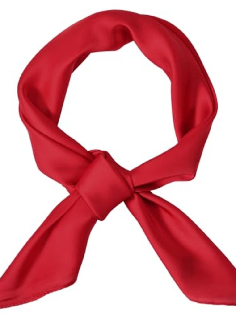 26" Satin Square Scarf Neck Hair Scarf Handkerchief for Halloween